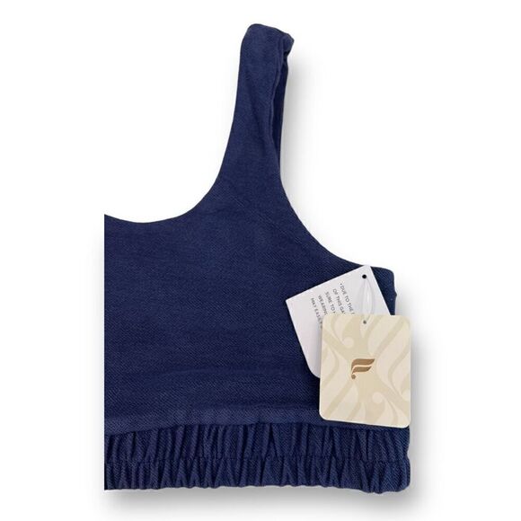 Fabletics Mini Nala Fleece Sports Light Support Lined Bra Size Extra Large 14/16 - Picture 5 of 8